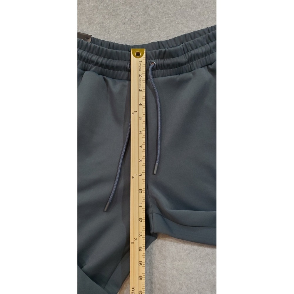 Members Only Sport Men's Small Slim Fit Tapered Jogger Pants Driftwood Blue - Picture 4 of 11